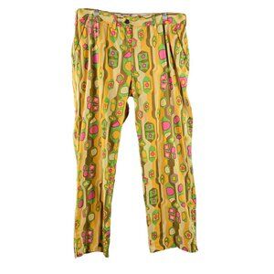 Loud Mouth Women's Retro Style Gold Pants 40 X 32